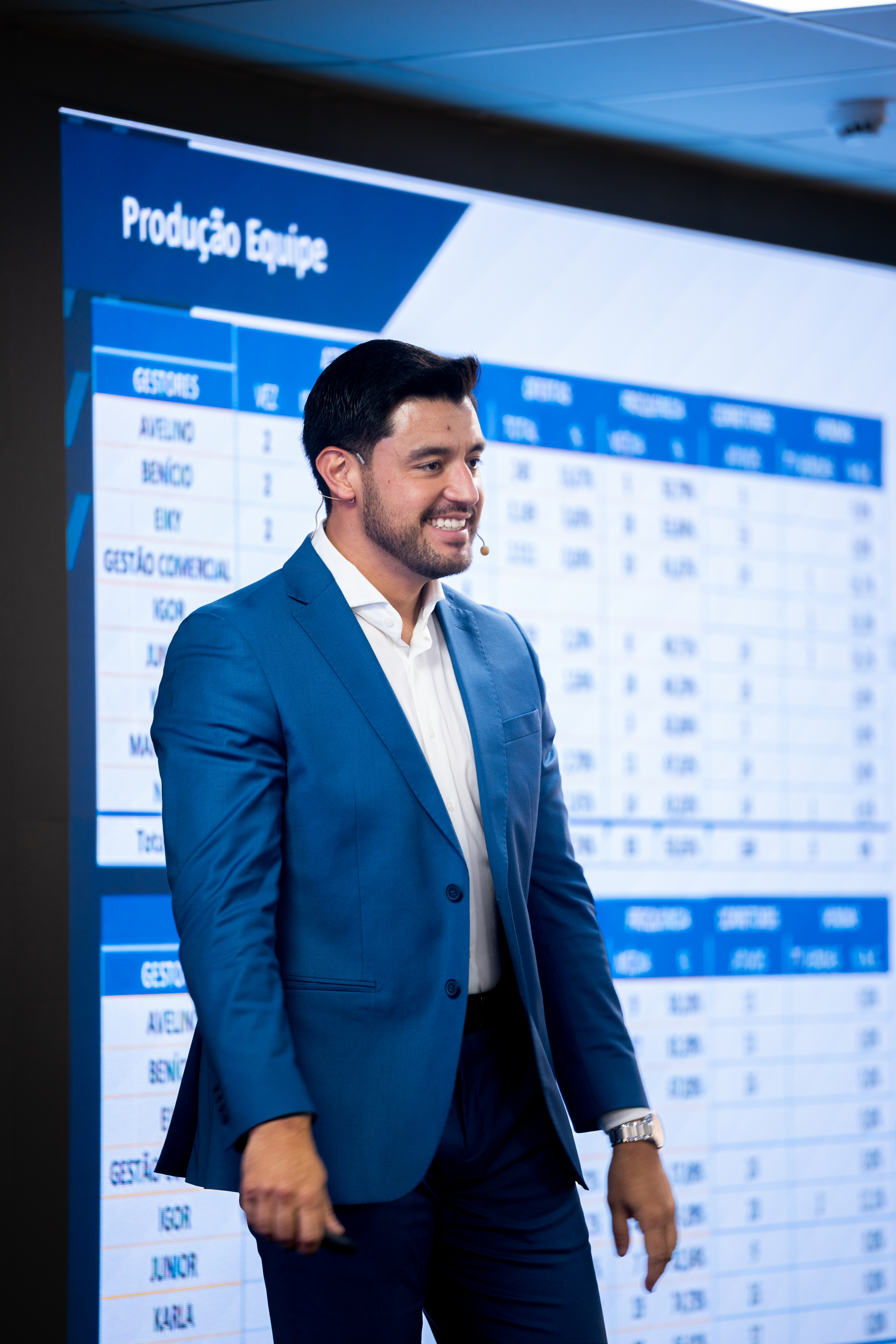 Especialista no palco durante a Imersão